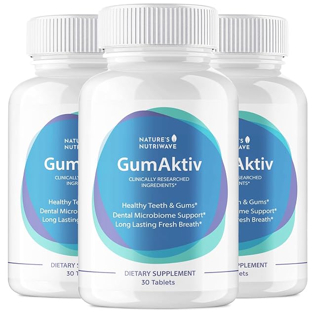 GumAktiv Oral Health Supplement 3 5 Billion Probiotics Supports Natural Oral Balance Cleanses Mouth Promotes Healthy Gums Teeth