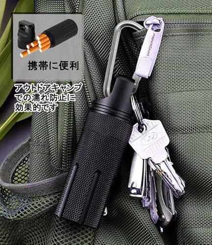 携帯灰皿 おしゃれ におわない 完全防水 密閉 アウトドア 野