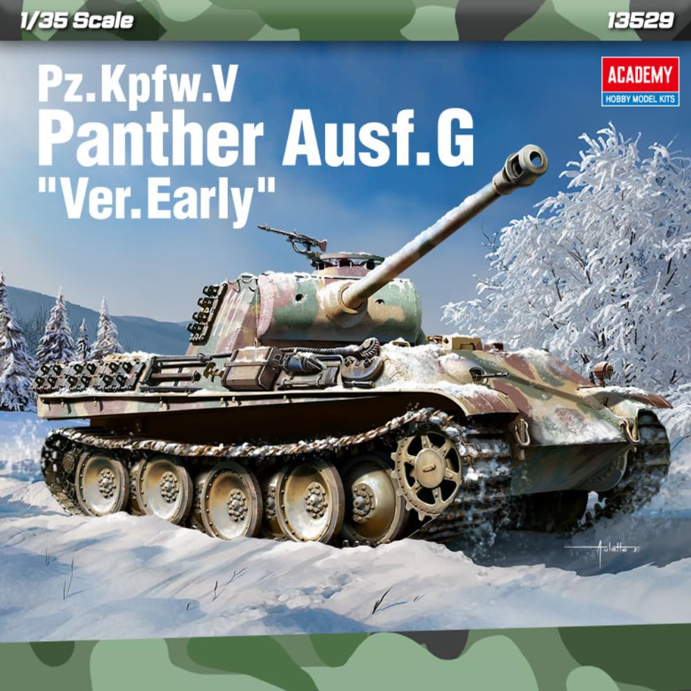 1／35 ドイツ軍パンサーG型 1/35 ドイツ戦車 パンサーG初期型 （シングルモーターライズ仕様