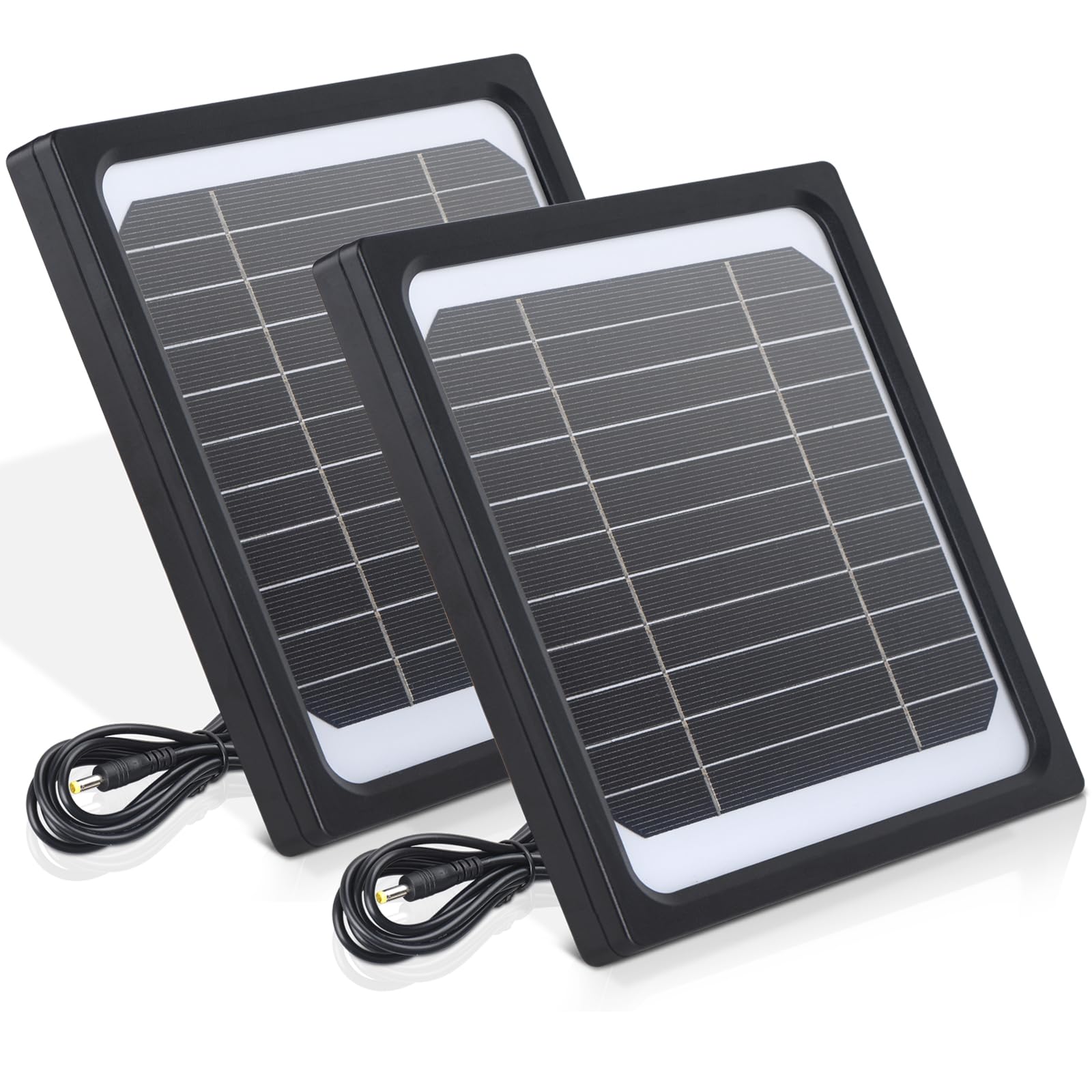 Amazon.co.jp: トレイルカメラ用5W 12Vソーラーパネル 2個パック