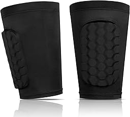 AYBUY 1 Paire Protege Tibia Foot Enfant, Protège Tibia Foot Antichoc Shin Defender Guards, Protections de Football Anticollision Cellulaire, pour Le Football, Le Basket-Ball
