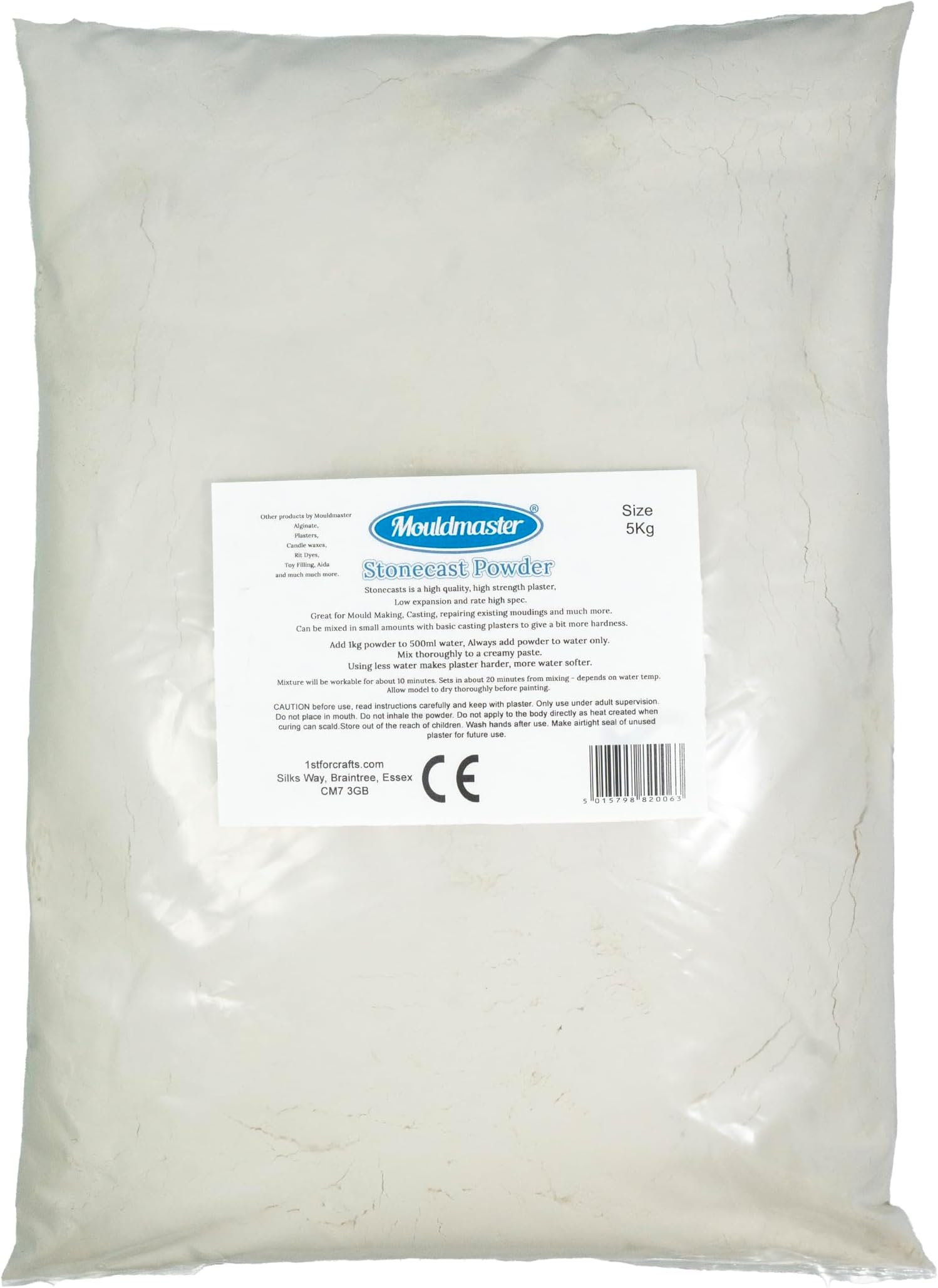 Mouldmaster 5 Kg Stonecast, White
