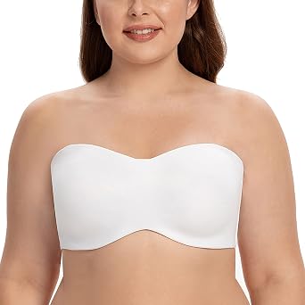 Womens Underwire Bandeau Minimizer Strapless Bras for Large Breasts