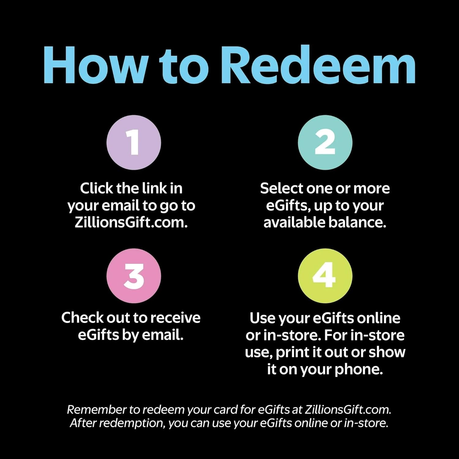 Zift Zillions eGift Card - Image 3