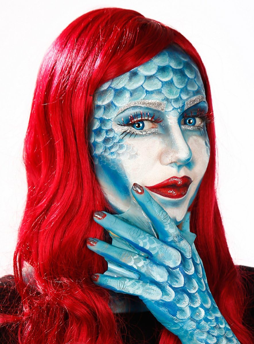 Aqua Make-up Color Set Tiere - 12er Palette - hochwertige Wasserschminke für Gesicht, Bodypainting & Theater - Karneval, Halloween & Verkleidung