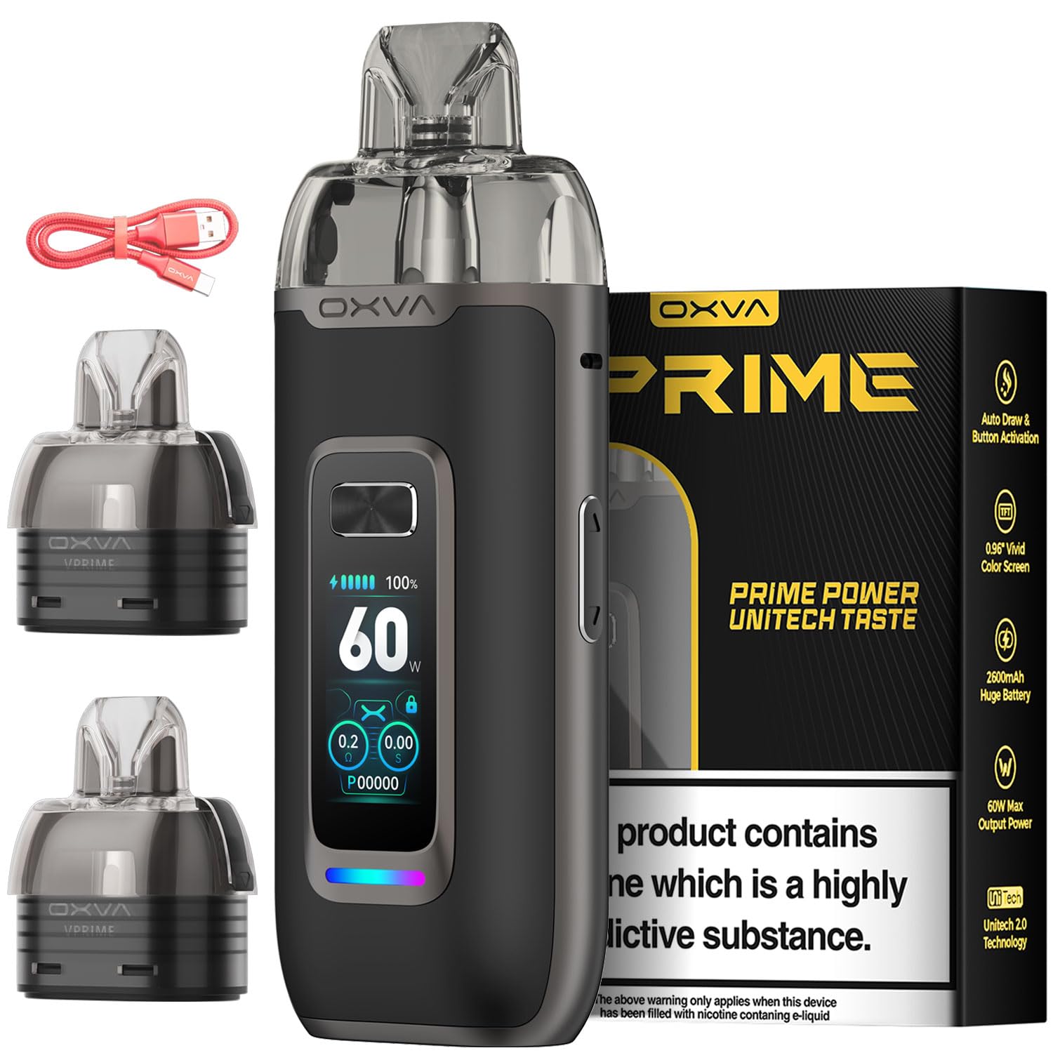 elfbar elfa master akku Oxva VPRIME Vape Pod Kit