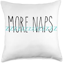 TeaTime Design Studio Rae Inspired Dunn zzzz Sleep nap time Throw Pillow, 18x18, Multicolor