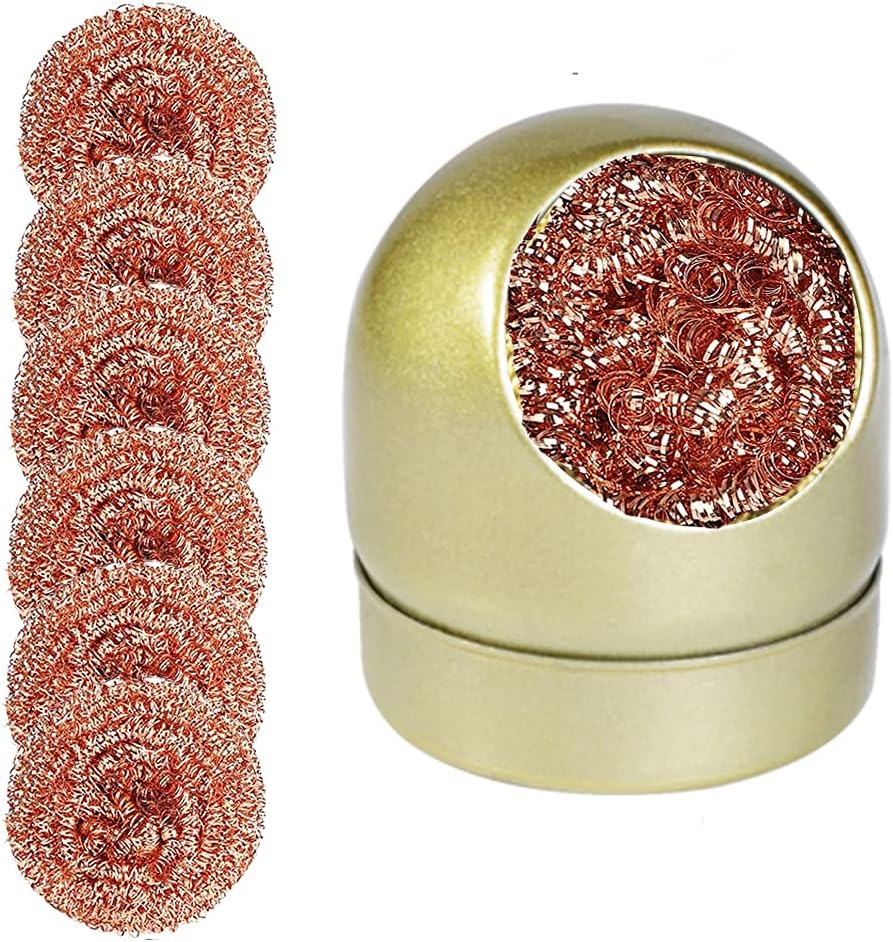 SINJEE Soldering Tip Cleaner Solder Tip Cleaning Wire and