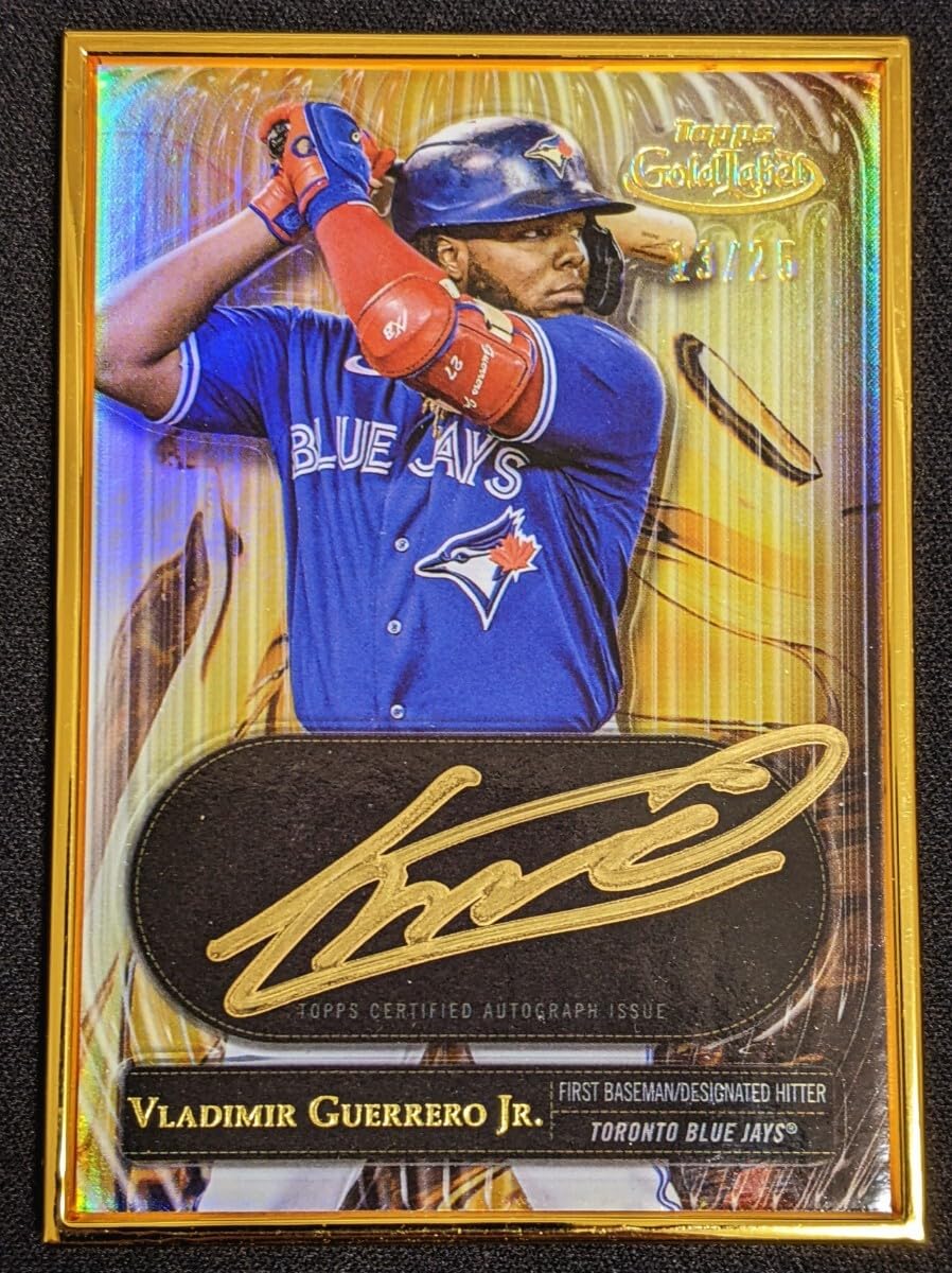 Amazon.co.jp: 2022 TOPPS Gold Label VLADIMIR GUERRERO JR AUTO CARD 