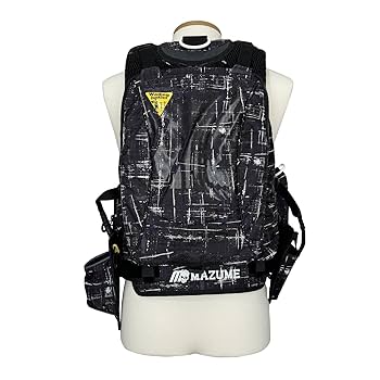 マズメ レッドムーンライフジャケット IX ブラックカスリ MZLJ-591 Amazon | mazume レッドムーン ライフジャケット IX MZLJ-591-02