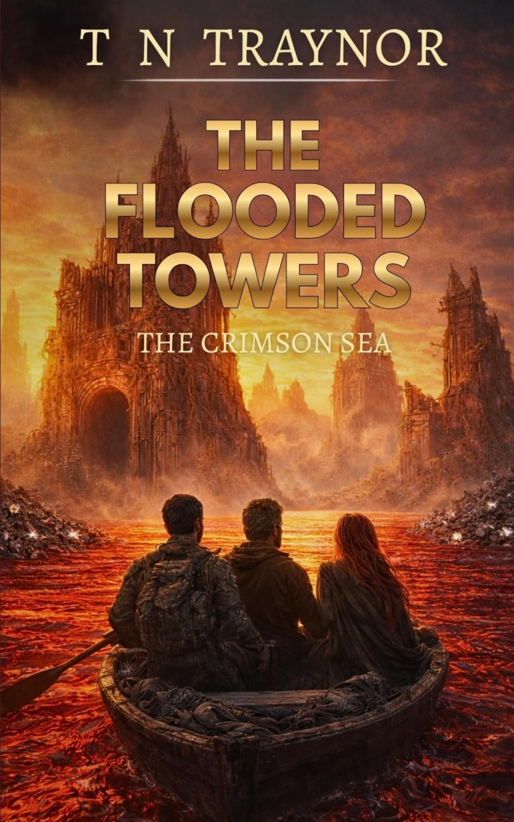 The Flooded Towers: A Post-Apocalyptic AI Survival Thriller (The Ocean of Rust and Flowers)
