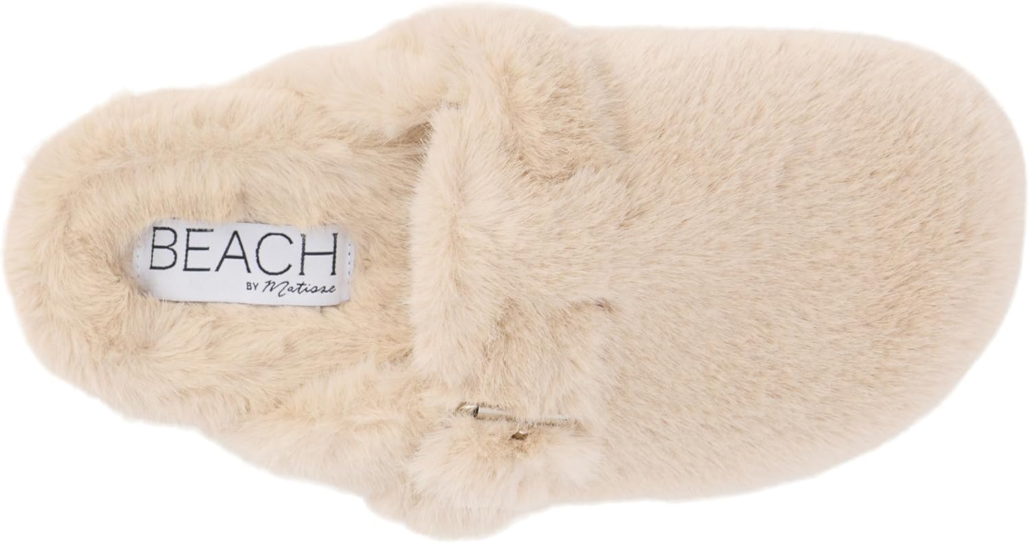 BEACH by Matisse Women's Portland Mule Clogs Casual Shoes, Natural, 10 - Image 5