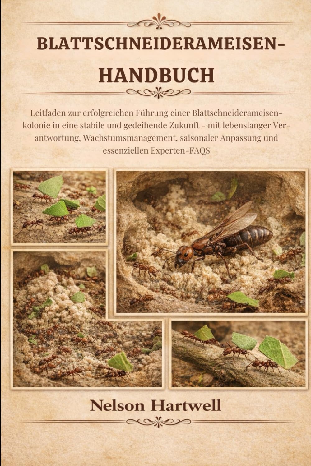 BLATTSCHNEIDERAMEISEN-HANDBUCH: Leitfaden zur erfolgreichen Führung einer Blattschneiderameisenkolonie in eine stabile und gedeihende Zukunft – mit ... Anpassung und essenziellen Experten-FAQs