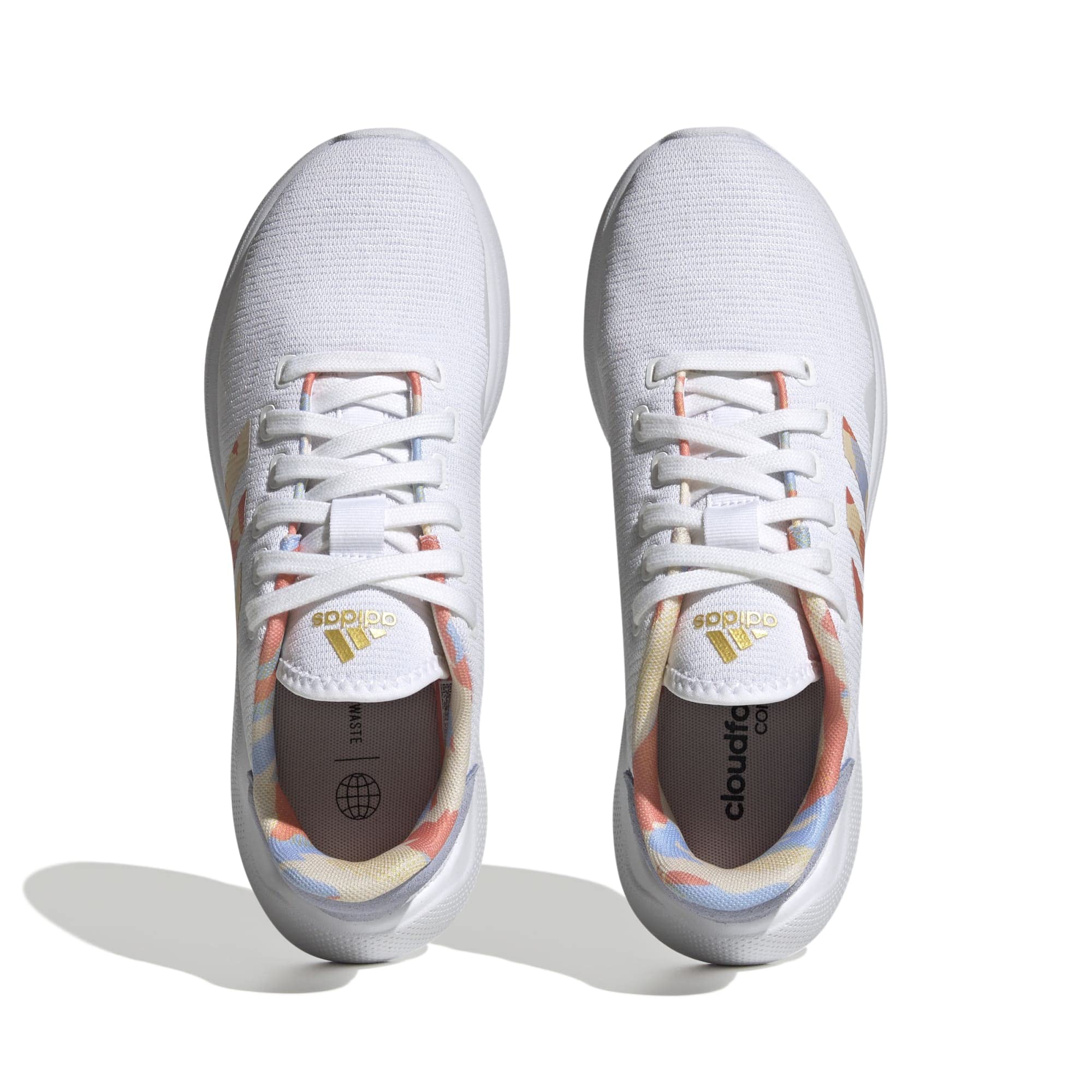 Adidas Puremotion 2.0 Shoes, Zapatos Mujer, Cloud White/Cloud White/Blue Dawn, 40 2/3 EU