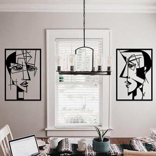 Miniatura 5 de ESTART Decoración de pared con anclaje náutico decorativo de metal de 11 pulgadas, decoración artística de pared, sala de estar, dormitorio,