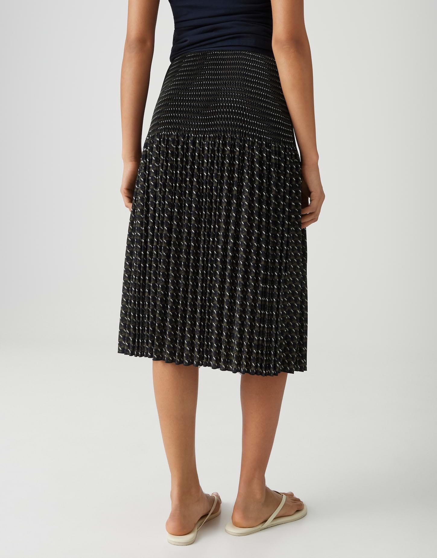 OPUS Damen Midirock | RIBANE London Plisseerock mit Komfortbund