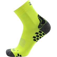 Zensah 3D Dotted Running Socks - Moisture Wicking, Padded, Anti-Blister, Ankle Athletic Sock for Men and Women