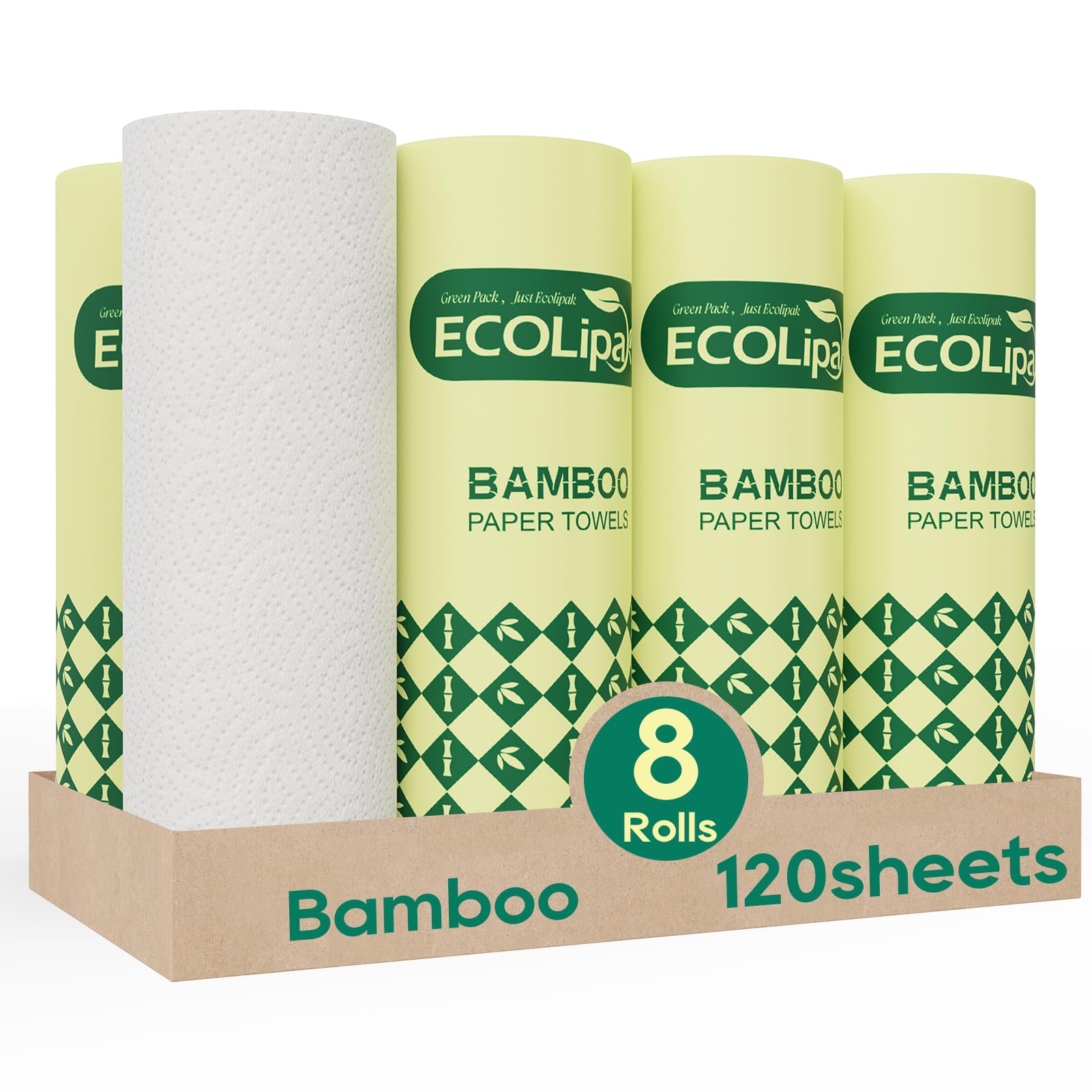 ECOLipak Bamboo Paper Towels
