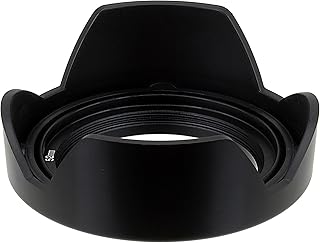 Fotodiox Reversible Lens Hood Kit with Cap Compatible with Canon EF 50mm f/1.8 II - Reversible 2-Stage Flower Hood