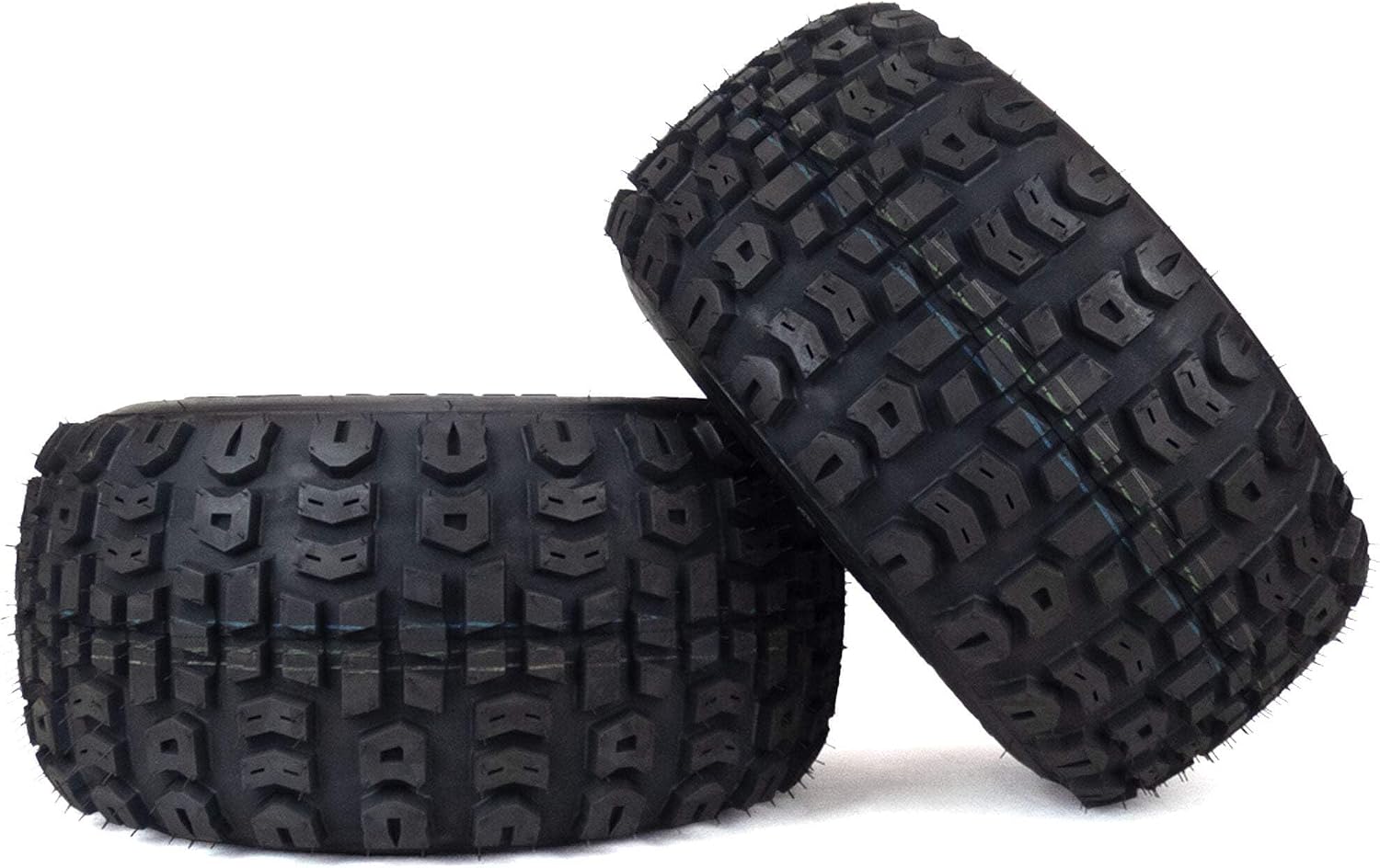 (2) All Terrain Tire Assemblies 20x10.00-8 Fits Cub Cadet ZT1 50" 54" 634Z05430 634Z07244