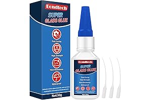 Glass Repair Liquid 30g Fix Broken Glass, Glass to Glass Glue for DIY Repair Projects