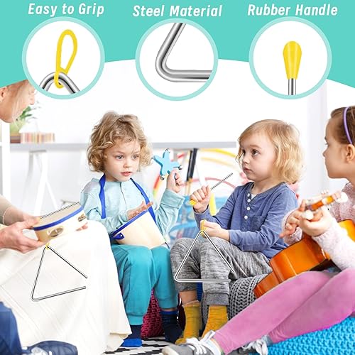 Miniatura 9 de Xilófono de madera para niños, juguete de xilófono para niños pequeños con 2 mazos seguros para niños, 8 llaves diatónicas, instrumentos musicales