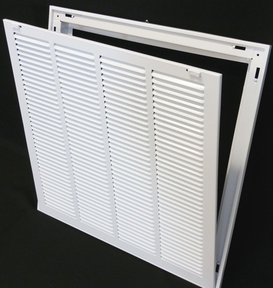 30" X 16" Steel Return Air Filter Grille for 1" Filter - Removable Frame - [Outer Dimensions: 32 5/8" X 20 5/8"]