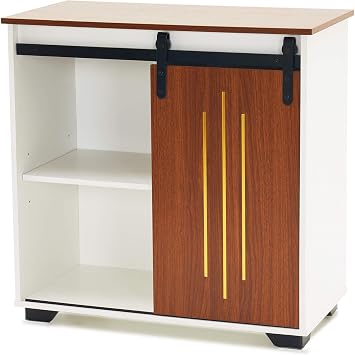 ivinta Buffet Cabinet with Storage, Modern Sideboard Cabinet with Sliding Door for Kitchen, Dining Room or Living Room, ST359