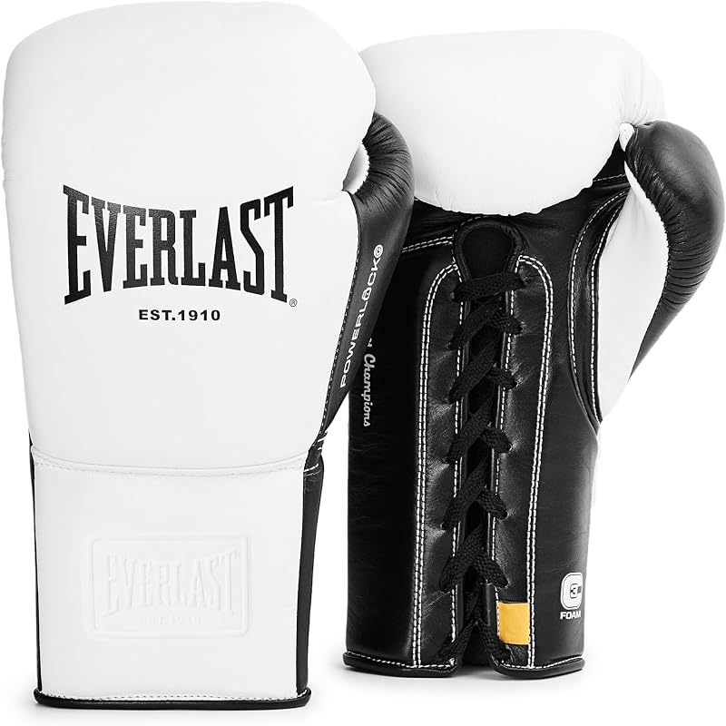 Guantes de boxeo de entrenamiento Everlast Powerlock OG Pro | Con cordones