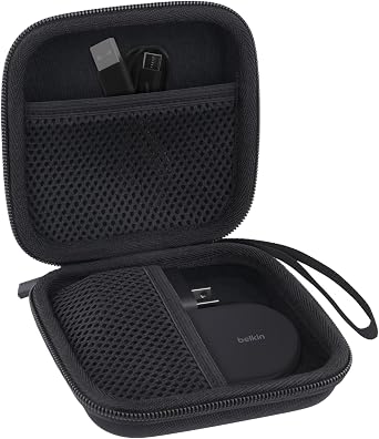 co2CREA Hard Case Compatible with Belkin MagSafe Charger Compatible BoostCharge 2-in-1 Magnetic Foldable Charger 15W - Qi2-Certified Wireless Charger