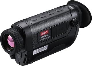 Thermal Imaging monocular Handheld Night Vision Hunting monocular,25mm Lens 2300m Detect Distance 400x300 Zoom 1-8x Thermal Image for Hunting - Guune