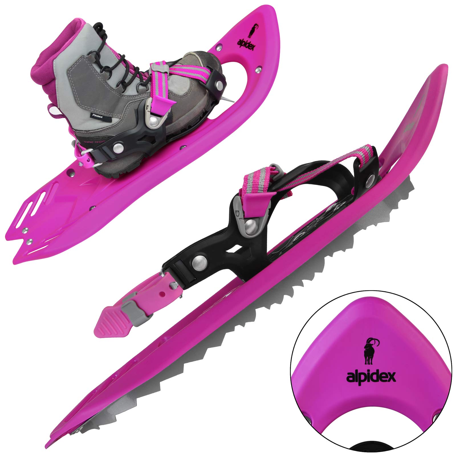 ALPIDEX Raquettes Neige Enfant Fille Garcon Pointures 26 à 38