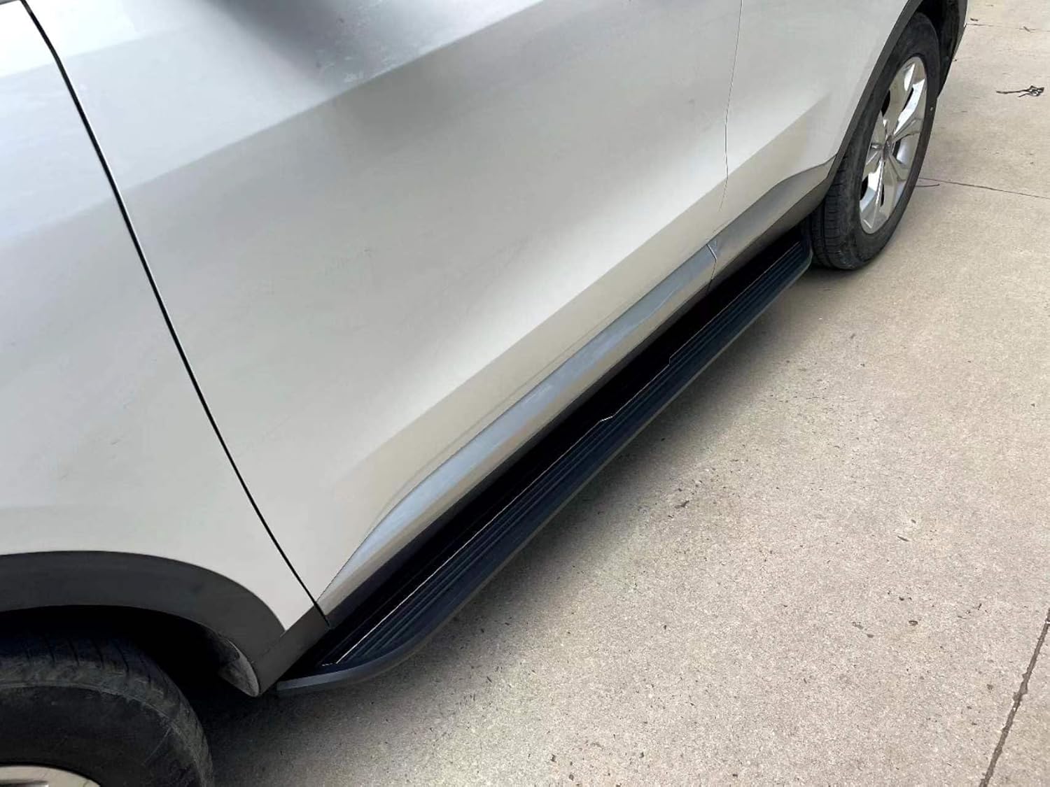 まるお 2個 アクセサリー アルミニウム製サイドステップ Subaru XV Crosstrek