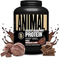 Vista 20 de Animal Proteína de suero aislada en polvo - Cargada para constructor muscular pre y post-entrenamiento y recuperación con enzimas digestivas