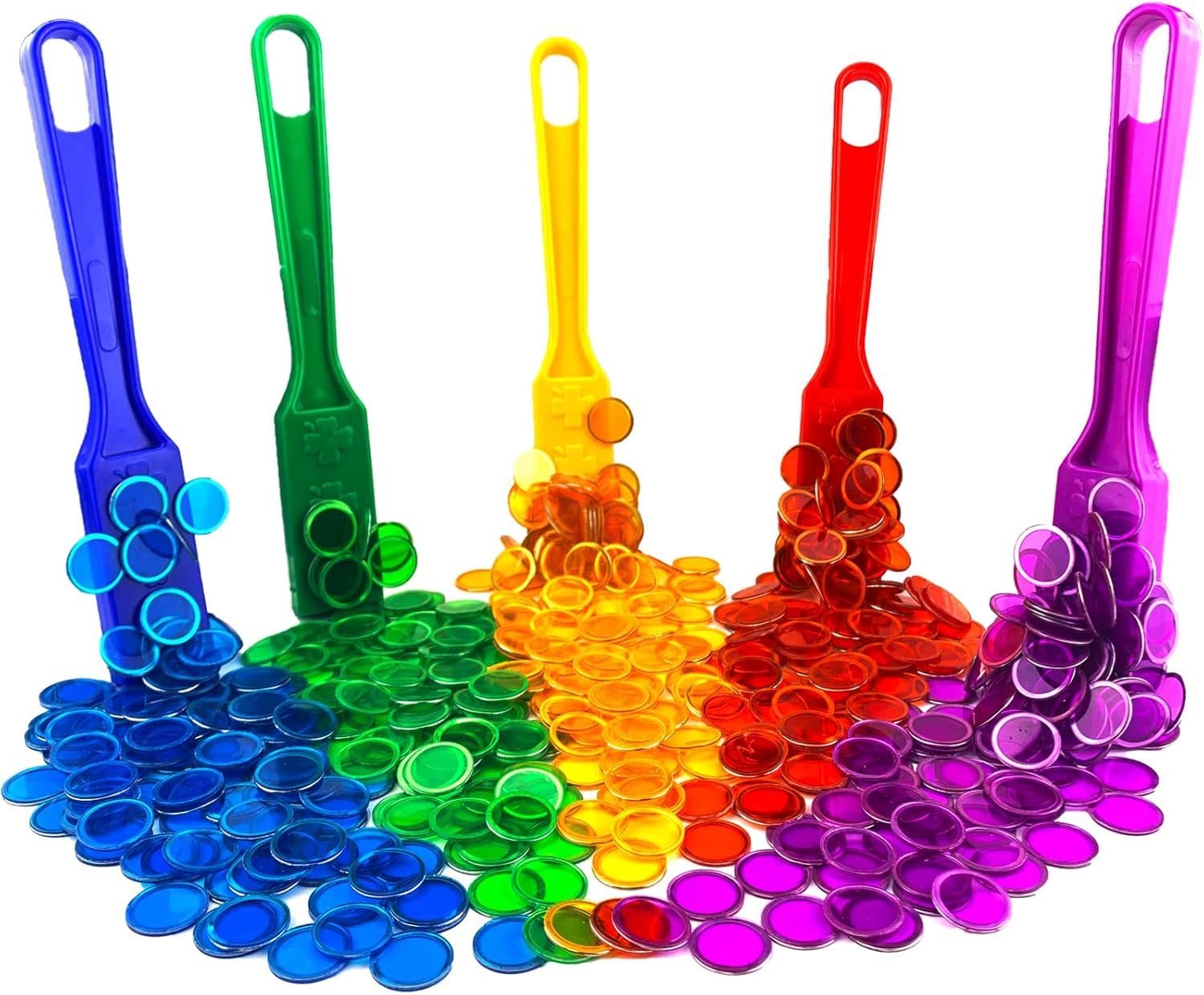 Kit de Bingo Magnétique Jeu Éducatif pour Enfants et Accessoire Pratique de Stockage (5 Ensembles)