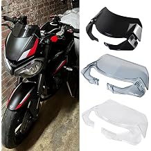 Motorcycle Windscreen Windshield Front Fairing Visor Viser Wind Deflector fit for Triu-mph Street Triple RS765 Street Triple R765 Accessories 2020 2021 2022 2023 2024 2025Black Smoke