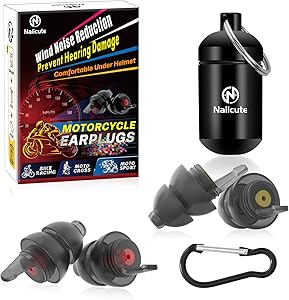 Naiicute Motorcycle Ear Plugs