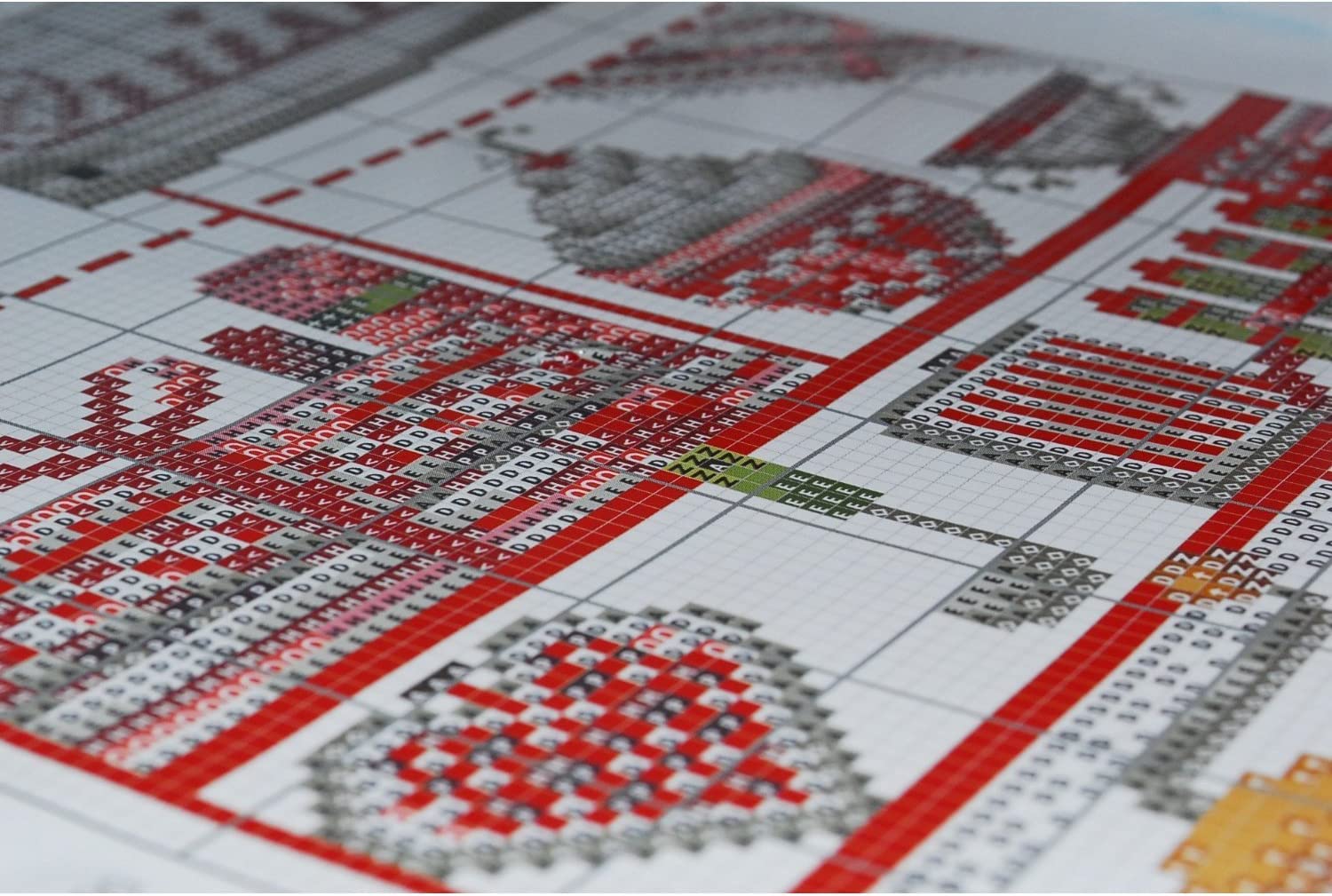 Amazon | 手書き風筆文字 クロスステッチ 刺繍キット 清 乾隆帝（けん