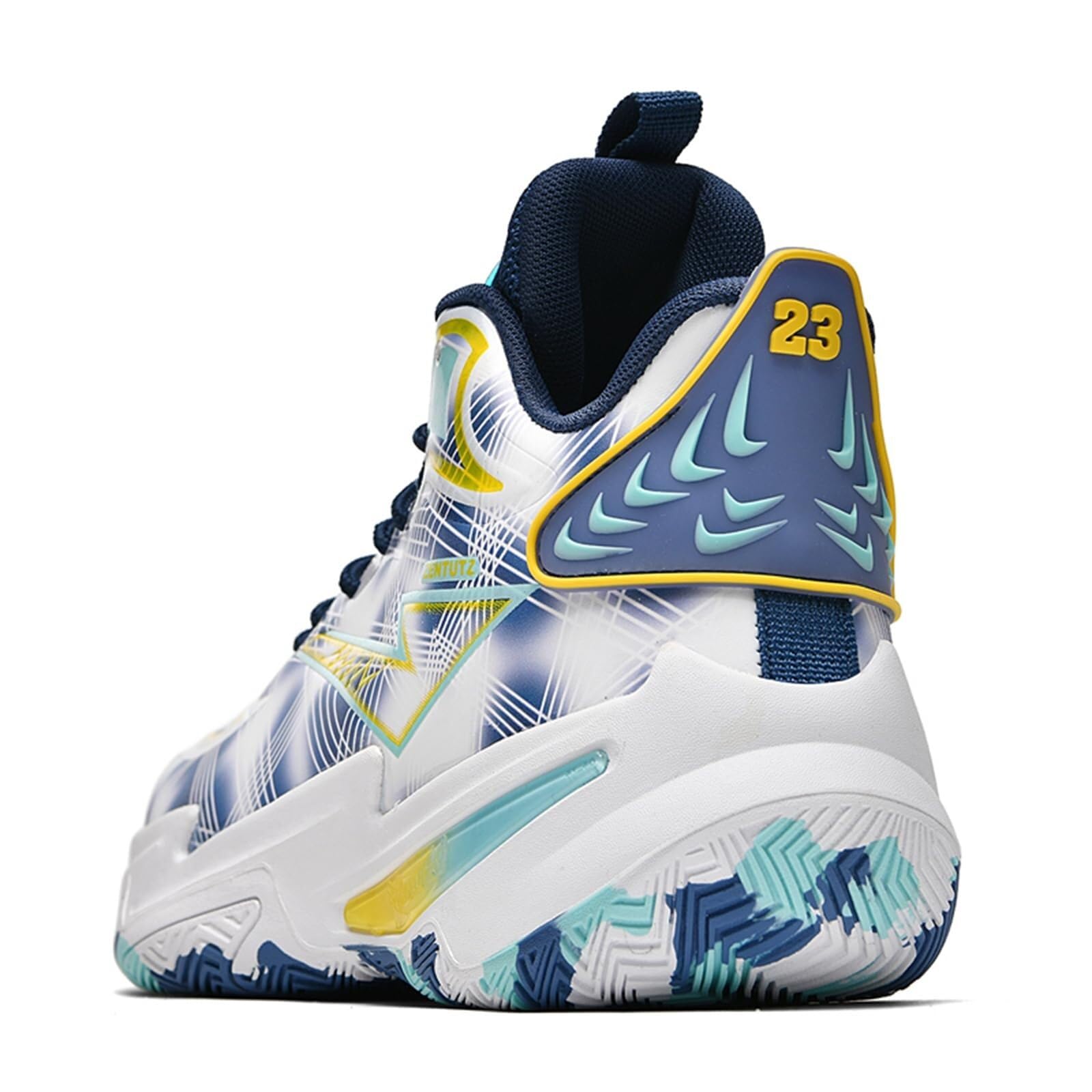 Scarpe da Basket da Uomo con Cinturini, Leggere, Antiscivolo, ammortizzanti, Resistenti all'Usura, Scarpe Sportive alla Moda
