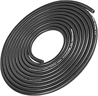 Vista 10 de Manguera de caucho NBR para combustible con diámetro interior de 3/16 pulgadas (5 mm), manguera de bloqueo de 10 pies y alta presión 300 PSI