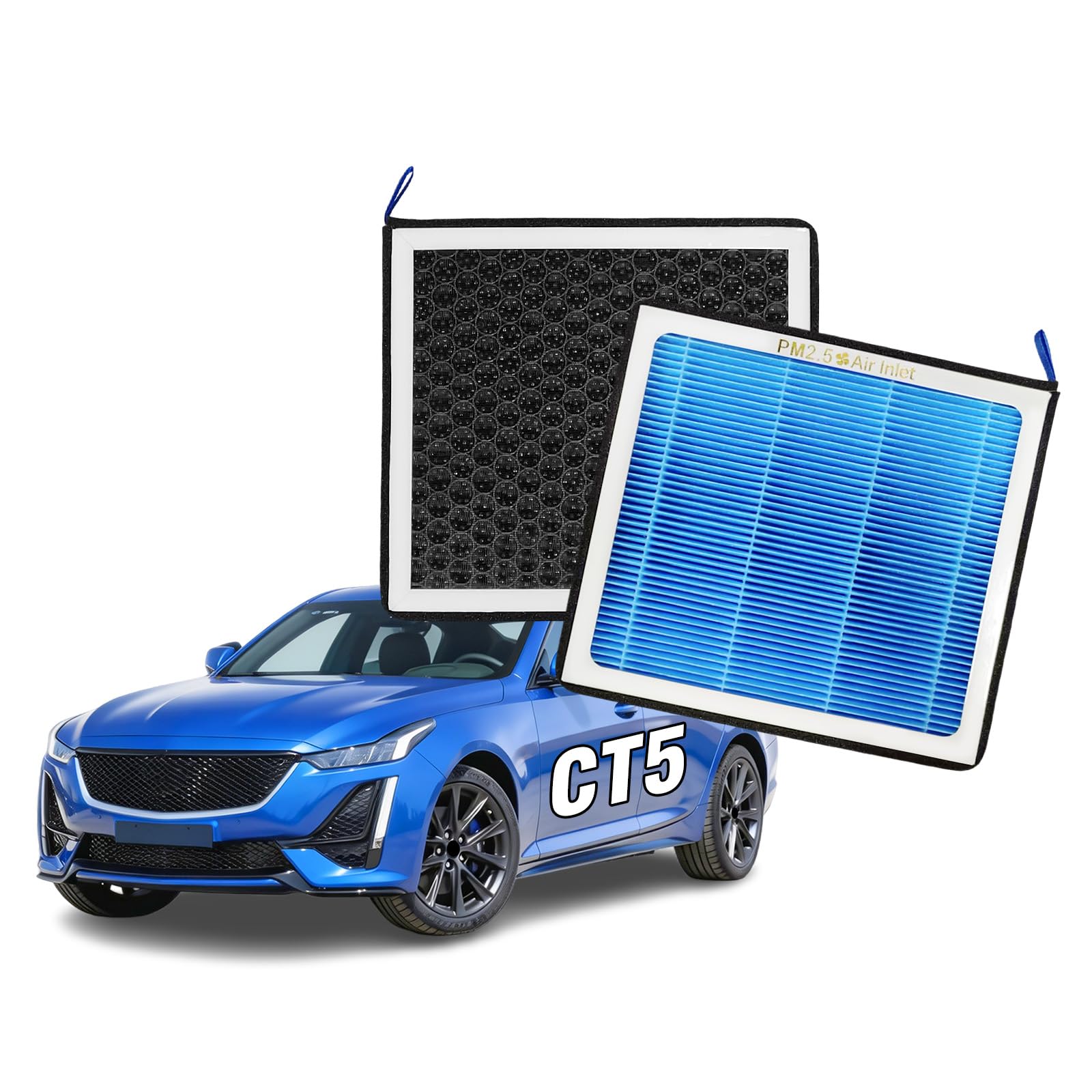 MASHA Cabin Air Filter for Cadillac CT5 2020-2026 OEM Filter Accessories