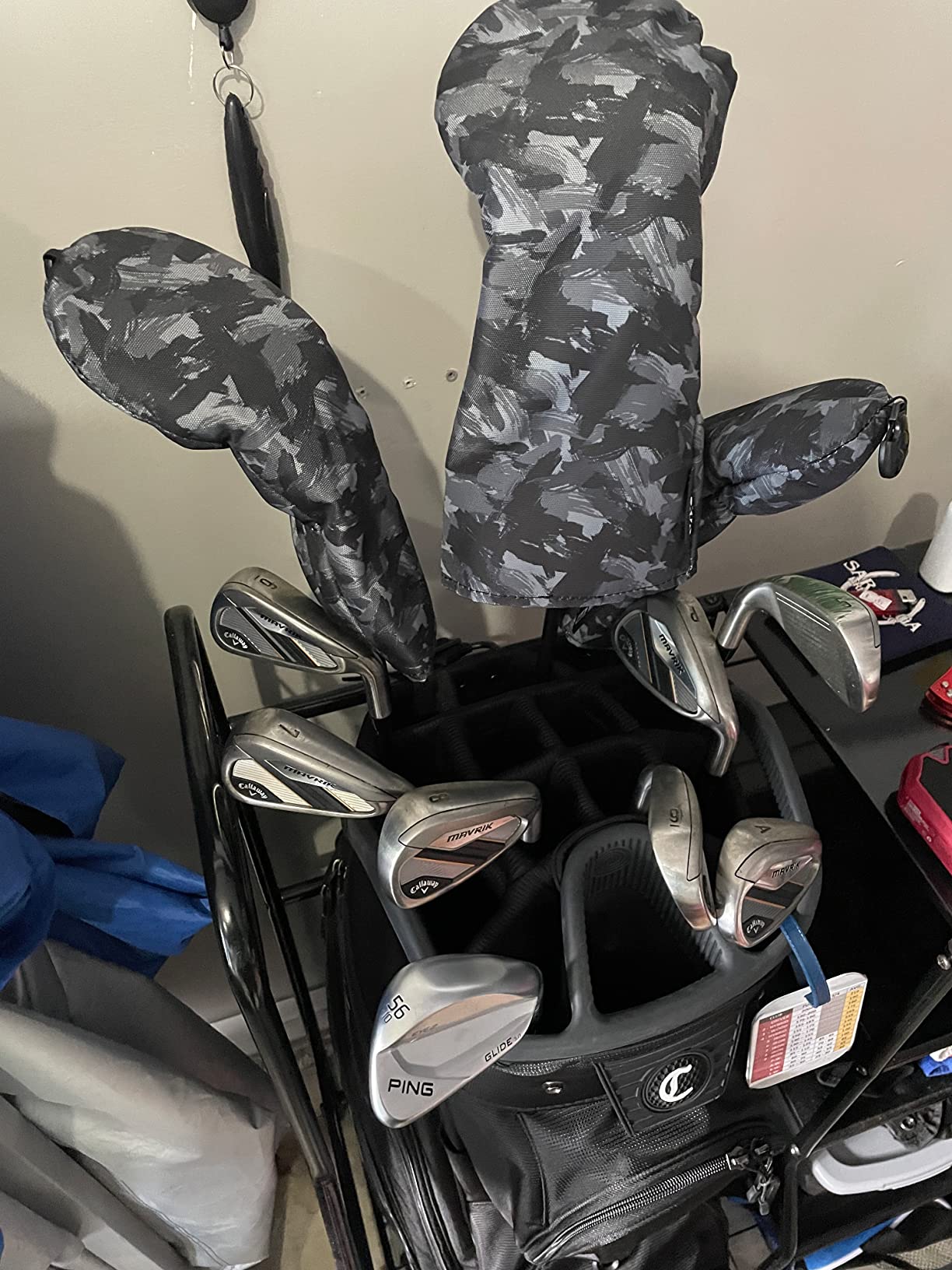 11/mo Finance VIXYN Golf Club Covers 3 Pack Golf Club Head Covers