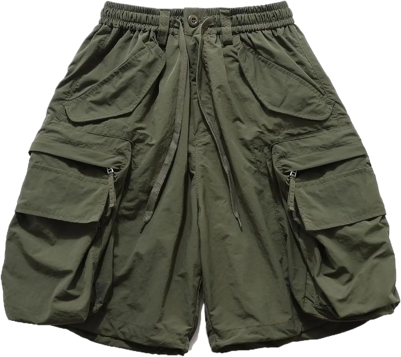 Summer Japanese Retro Versatile Workwear Shorts for Men Pants