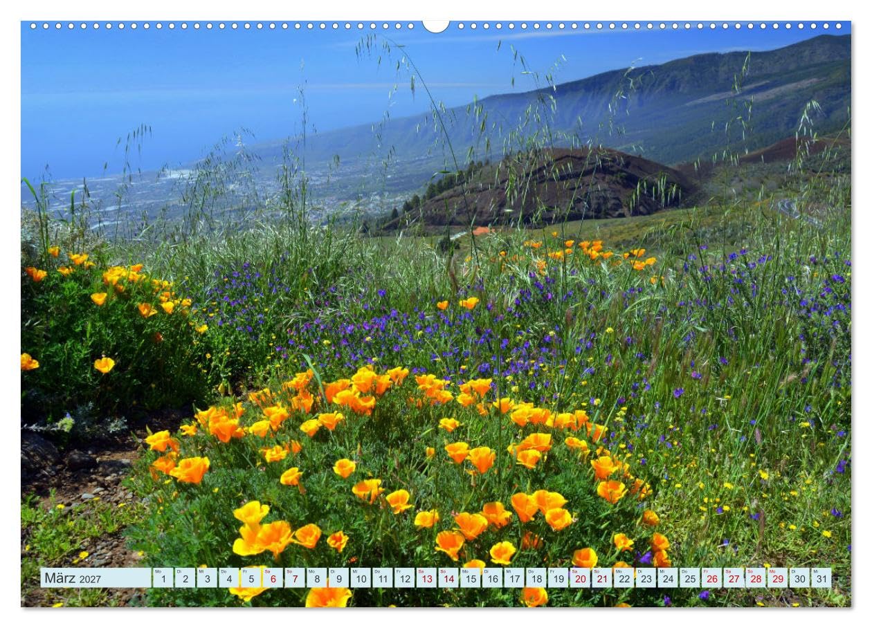 CALVENDO - Teneriffa - Insel der Glückseligen (Wandkalender 2027 DIN A2 quer), Monatskalender: Traumhafte Bilder einer faszinierenden Insel