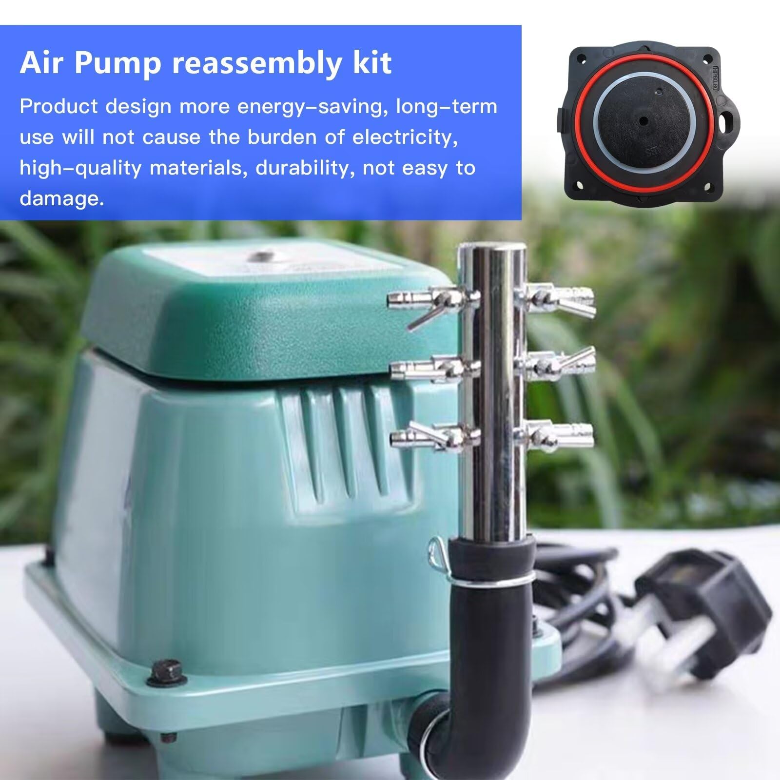 BUTITNOW New Air Pump Rebuild Kit for Delta Whitewater DF-50
