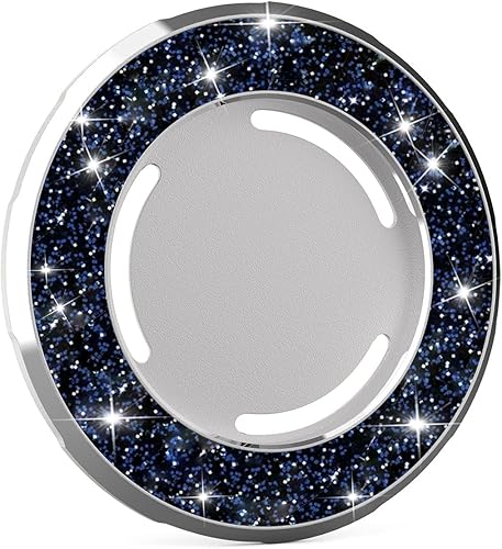 Purpurina compatible con base de enchufe Magsafe extraíble y carga inalámbrica compatible solo con la base funciona con agarre de enchufe, soporte