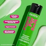 Matrix Food For Soft Shampoo, Hydrating Shampoo for Dry & Brittle Hair, Moisturizes, Softens, & Smooths, With Avocado Oil & Hyaluronic Acid, Suitable for Color Treated Hair, Vegan