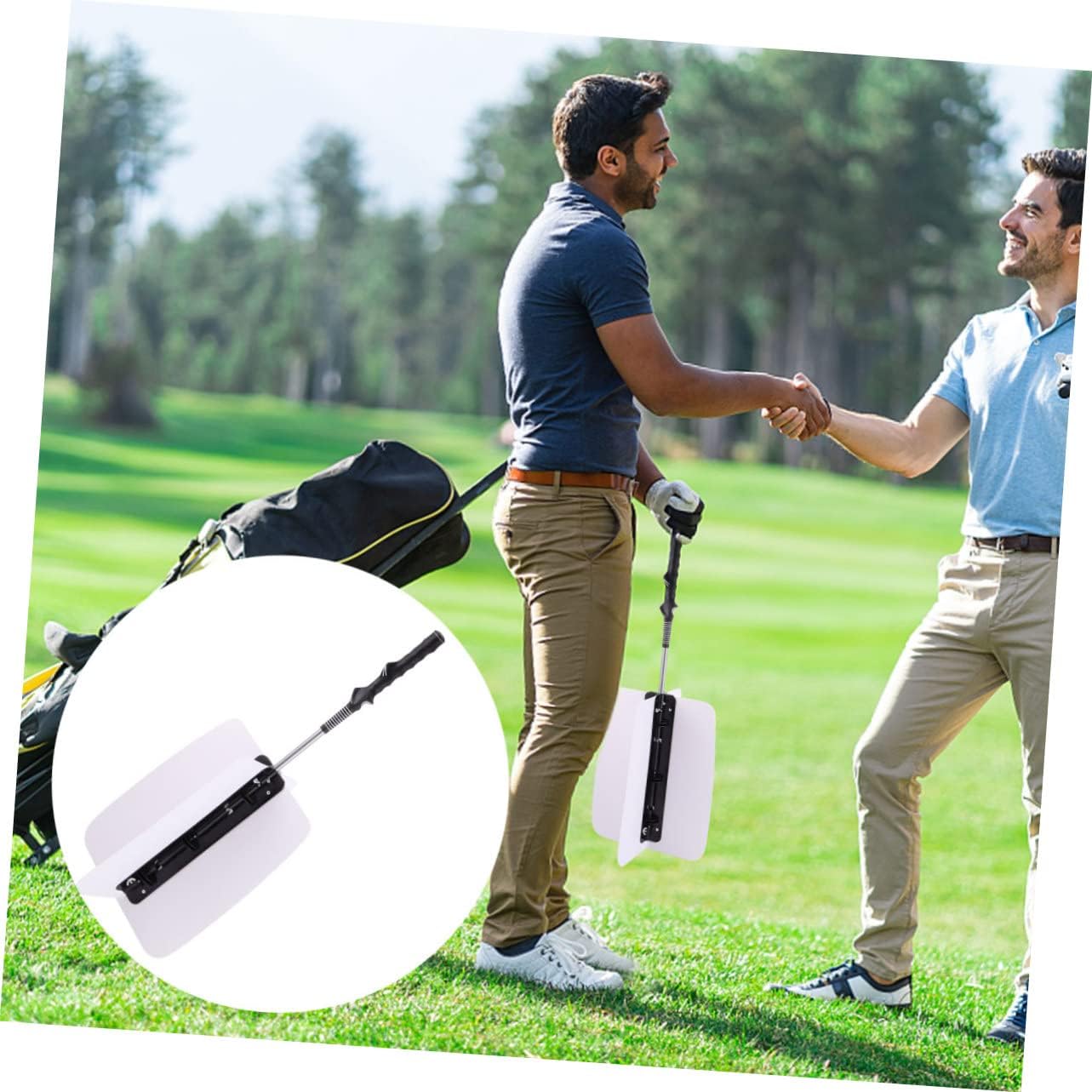 Golf Training Aid Straight Stick Swing Trainer for Golf Swing Plane Practice Tool