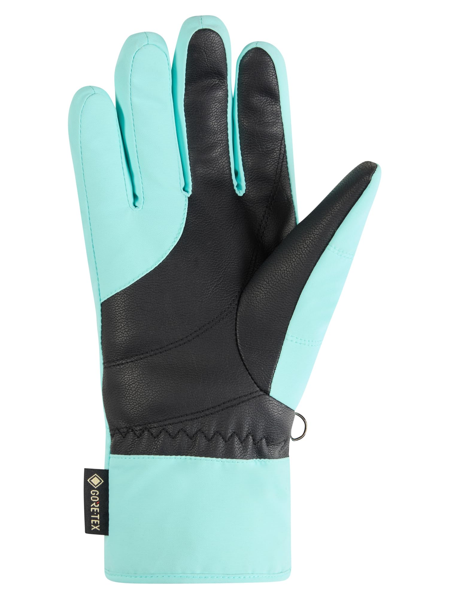 Ziener Damen KLENN-Z Ski-Handschuhe/Wintersport | Gore-Tex, Primaloft, PFC frei, Radiant Lagoon, 6,5, Türkis