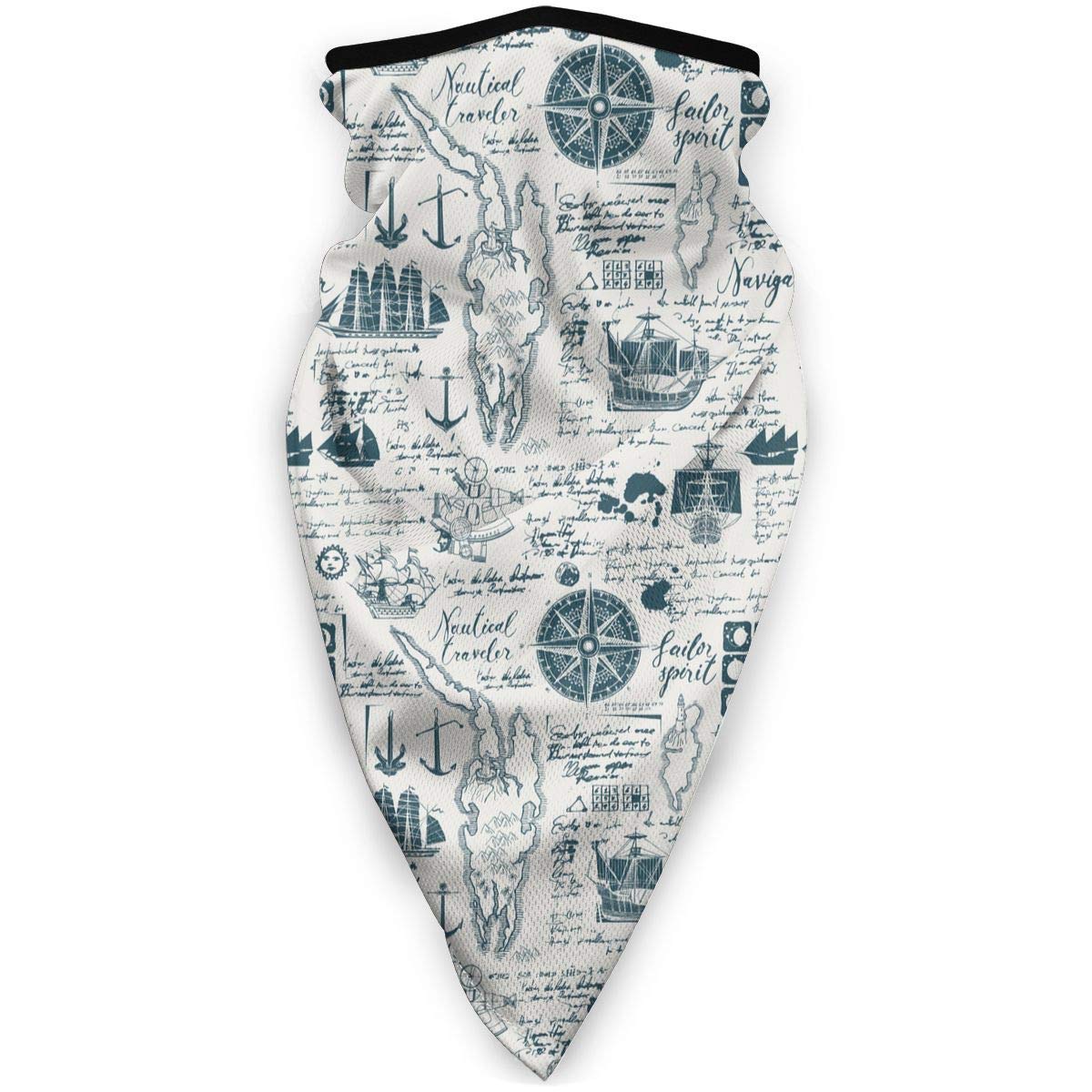 ERGDF Pink Flamingo Zebra Palm Leaves Headband Face Bandana Head Wrap Scarf Neck Warmer Headwear Balaclava For Sports